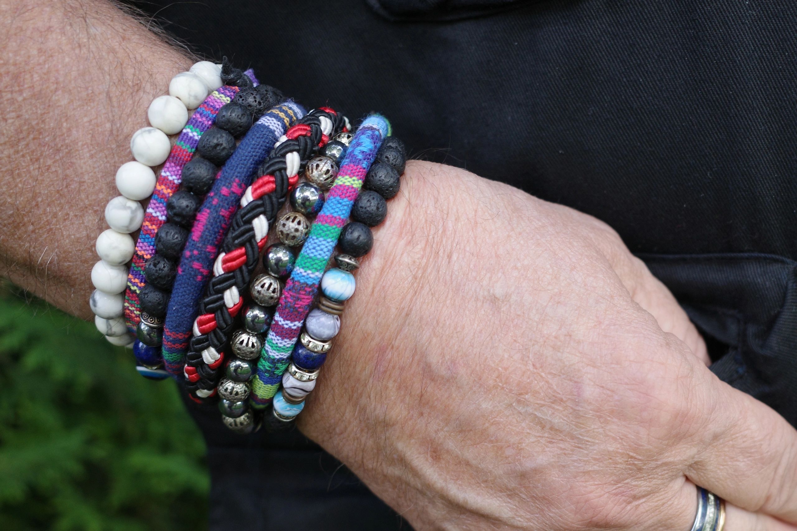 wire beaded men's accessories
