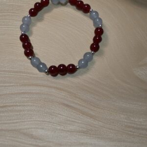 Crimson Frost Bracelet